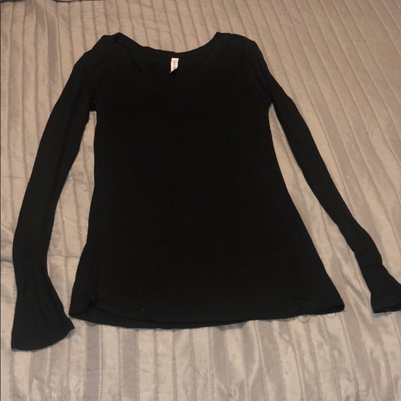 Active USA Tops - Black Long Sleeve Shirt